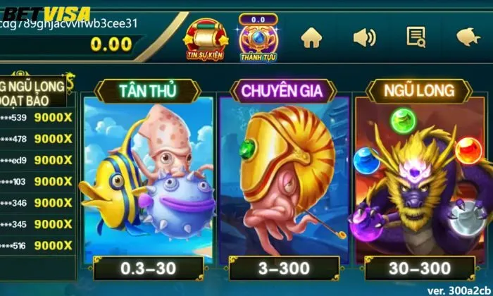 Bắn cá JDB Betvisa Shade Dragons Fishing