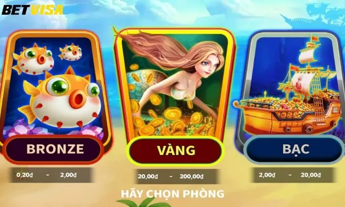 Bắn cá KA Betvisa Mermaid Hunter