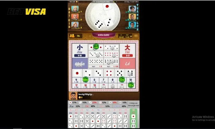 Tài xỉu Kingmaker Betvisa Quy tắc chơi Tài xỉu Kingmaker Betvisa vô cùng đơn giản